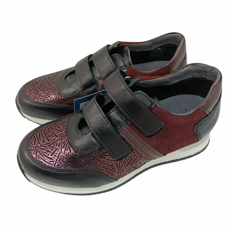 УЦІНКА! Взуття Анатомічне FREE 151, арт. 2006384-black/burgundy (один з пари втратив колір) розмір 36