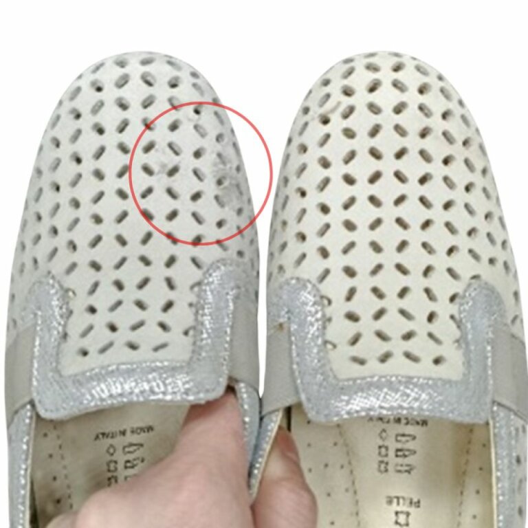 УЦІНКА! Взуття Анатомічне арт.14615-2-pearl/grey (один з пари втратив колір, клей на резинці, потертості) розмір 38