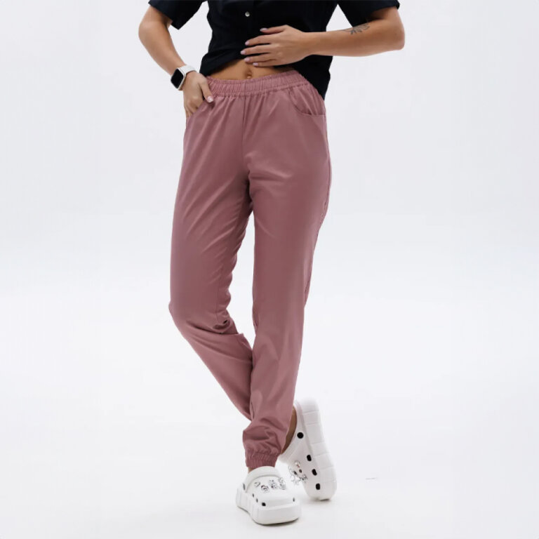 Штани котонові жіночі TopLine Парма румянцевий 112