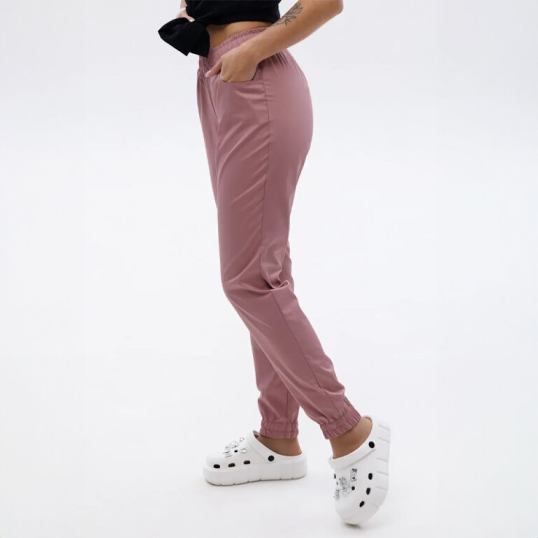 Штани котонові жіночі TopLine Парма румянцевий 112