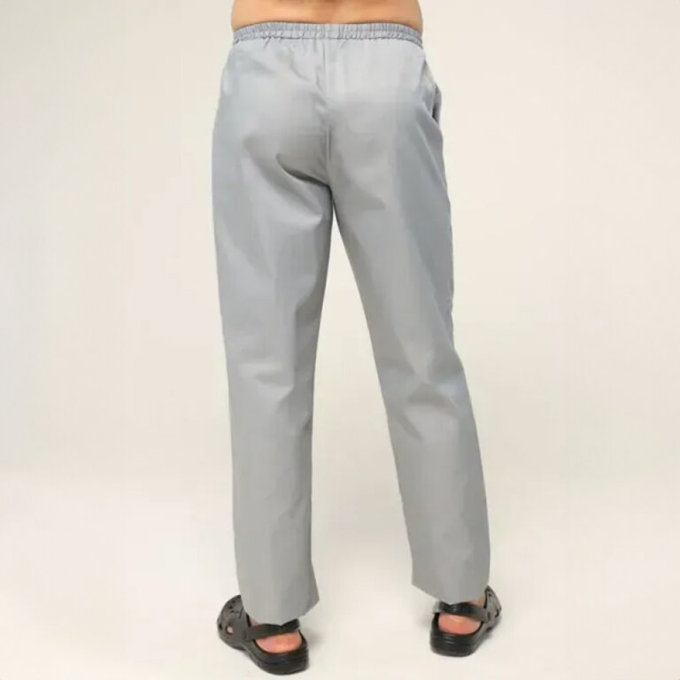 Штани котонові чоловічі TopLine світло-сірі 12