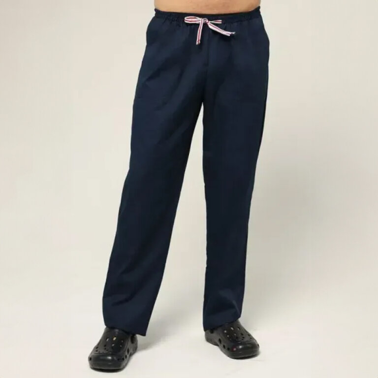 Штани котонові чоловічі TopLine темно-сині 10