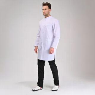 Халат котоновый TopLine Берлин белый 01 ДР