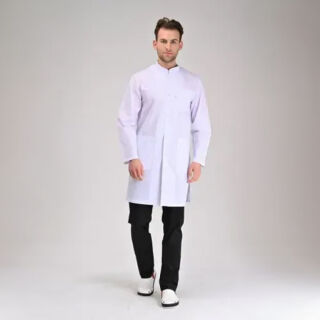 Халат котоновый TopLine Берлин белый 01 ДР