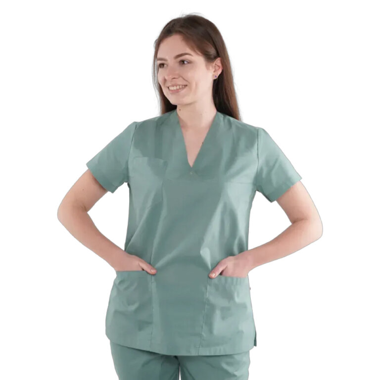 Куртка тонка жіноча TopLine Гарвард олива 03