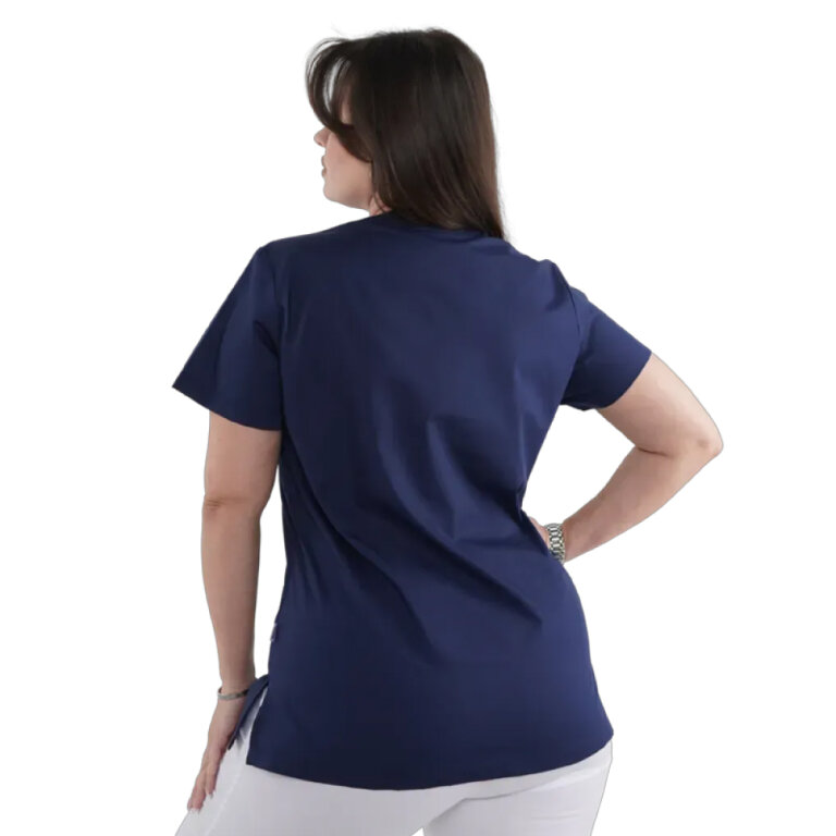 Куртка тонка жіноча TopLine Гарвард темно-синя 03