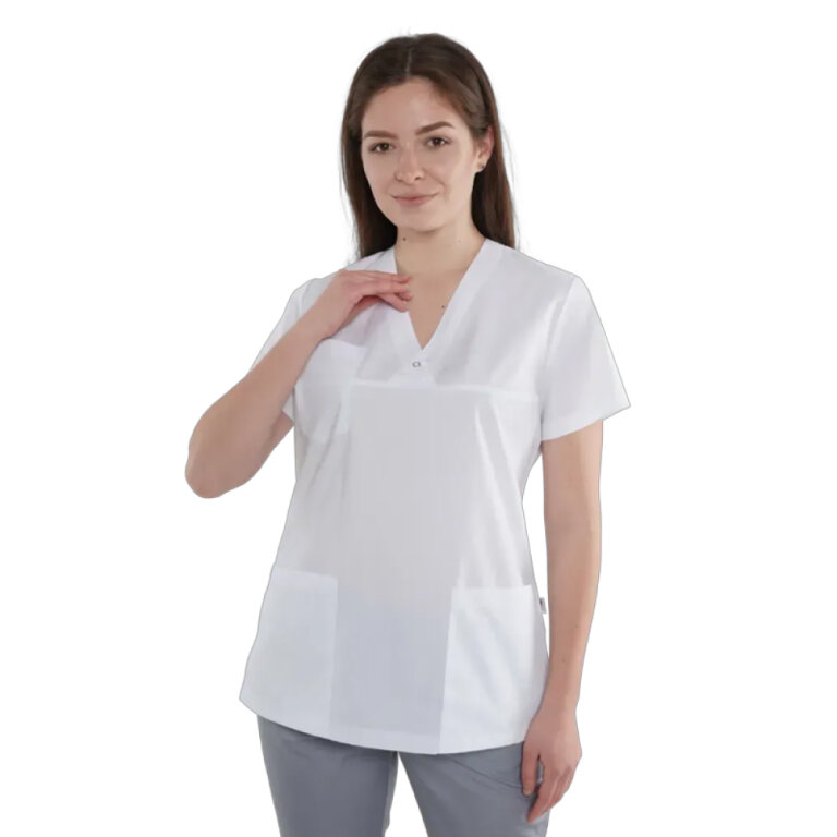 Куртка тонка жіноча TopLine Гарвард білий 01 КР