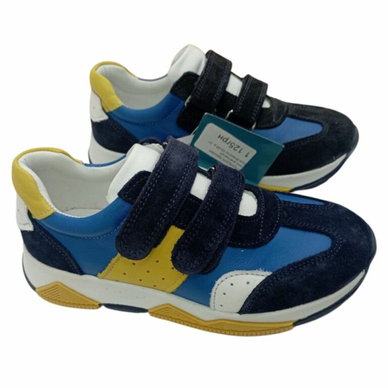 УЦІНКА! Дитячі Анатомічні кросівки Ortomedica 02-05 синьо-блакитні (один з пари втратив колір) розмір 31