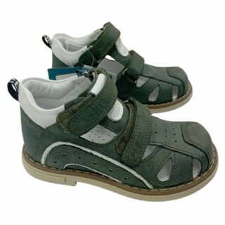 УЦІНКА! Босоніжки Анатомічні дитячі Ortomedica 1036-04 (один з пари втратив колір) розмір 26