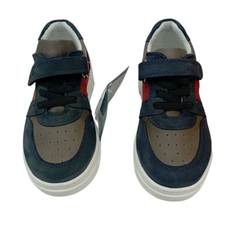 УЦІНКА! Дитячі Анатомічні кросівки Ortomedica ORTM 5 сині-червоні (один з пари втратив колір) розмір 27