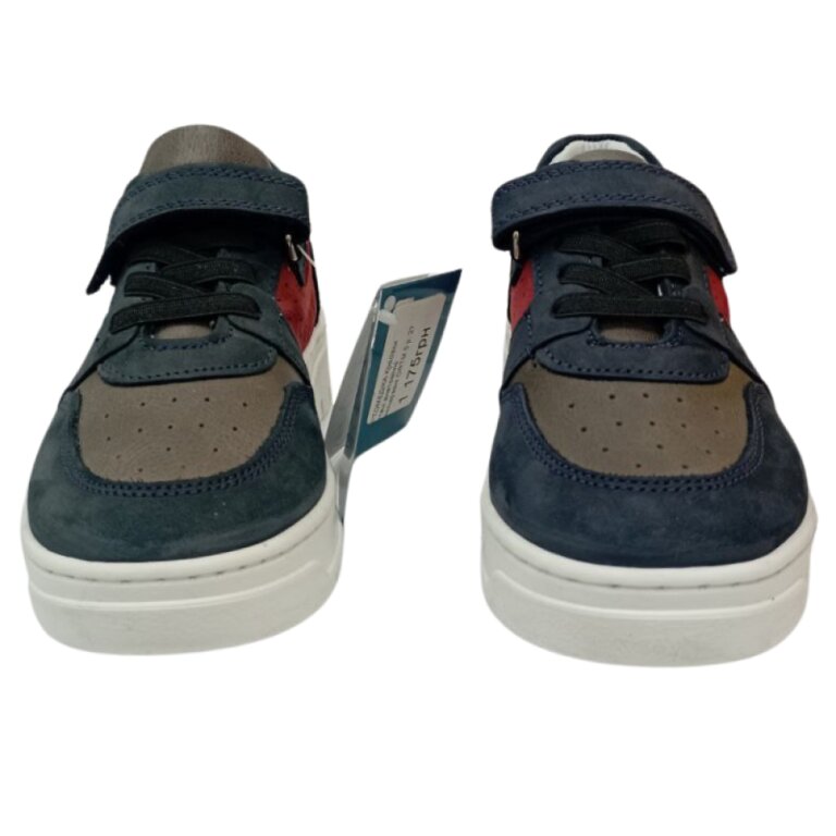 УЦІНКА! Дитячі Анатомічні кросівки Ortomedica ORTM 5 сині-червоні (один з пари втратив колір) розмір 27