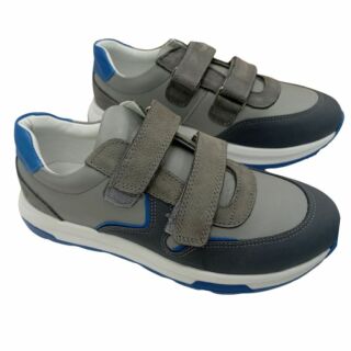 УЦІНКА! Дитячі Анатомічні кросівки Ortomedica 24Y20-03 сіро-блакитні (один з пари втратив колір) розмір 36