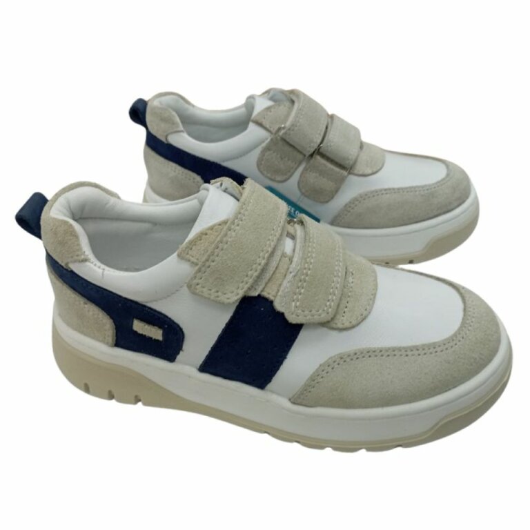 УЦІНКА! Дитячі Анатомічні кросівки Ortomedica ORTM 7 бежево-сині (один з пари втратив колір) розмір 31