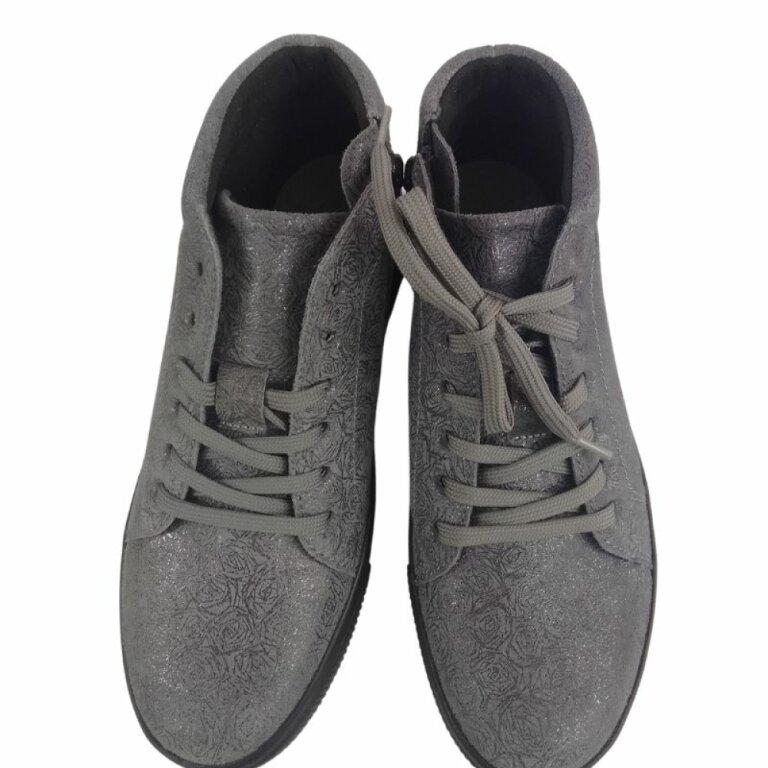 УЦІНКА! Жіночі ботильйони BERKEMANN Celica, арт. 05002-Silver (один з пари втратив колір) розмір 4,5