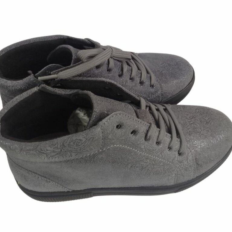 УЦІНКА! Жіночі ботильйони BERKEMANN Celica, арт. 05002-Silver (один з пари втратив колір) розмір 4,5