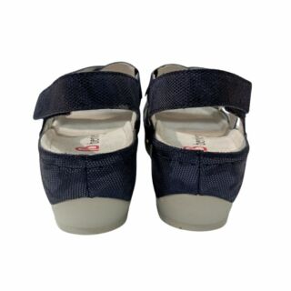 УЦІНКА! Жіночі Анатомічні сандалі із задником Berkemann NARA, арт. 01651-blue/metalic (один з пари втратив колір) розмір 3,5
