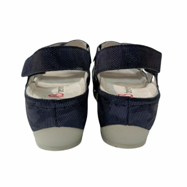 УЦІНКА! Жіночі Анатомічні сандалі із задником Berkemann NARA, арт. 01651-blue/metalic (один з пари втратив колір) розмір 3,5