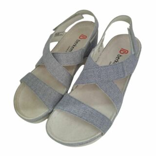 УЦІНКА! Жіночі Анатомічні сандалі із задником Berkemann NARA, арт. 01651-blue/jeans (один з пари втратив колір) розмір 7
