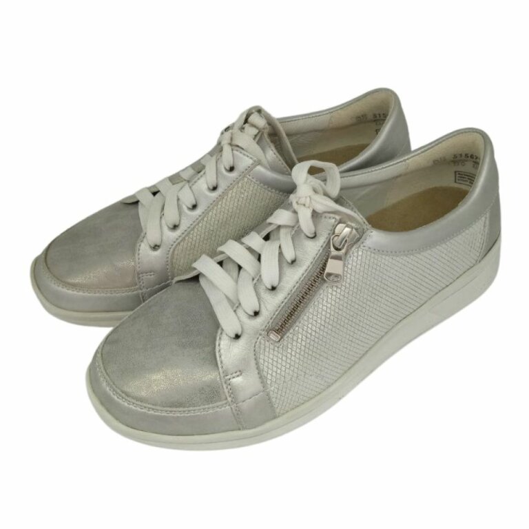 УЦІНКА! Кросівки жіночі Berkemann KENZA, арт. 05401-dusty silver/glitter (один з пари втратив колір) розмір 3,5 (36)