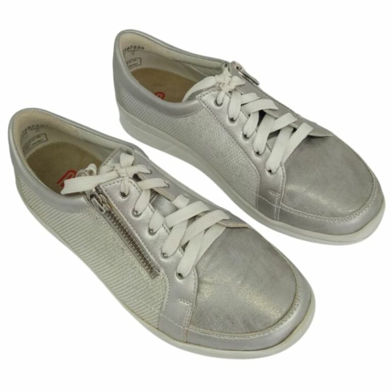 УЦІНКА! Кросівки жіночі Berkemann KENZA, арт. 05401-dusty silver/glitter (один з пари втратив колір) розмір 3,5 (36)