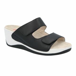 УЦІНКА! Жіночі Анатомічні сандалі із задником Berkemann ADINA, арт. 01221-black  (один з пари втратив колір) розмір 5 (38)