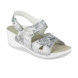 УЦІНКА! Жіночі Анатомічні сандалі із задником Berkemann GINETTE, арт. 01202-smoky silver (один з пари втратив колір) розмір 5,5 (38)