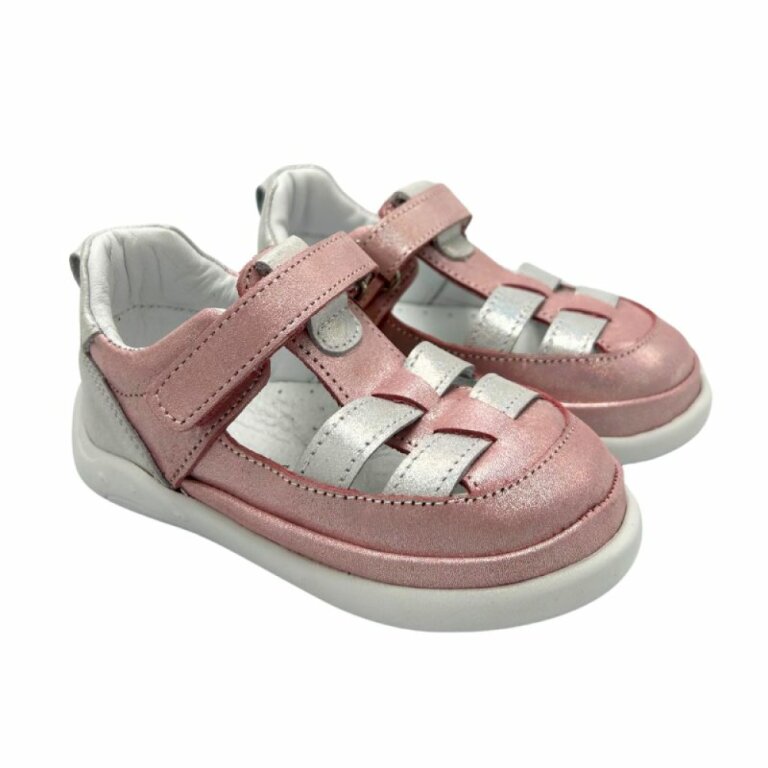 Сандалії анатомічні для дівчинки Ortomedica 5YC2-02 рожеві