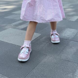 Сандалії анатомічні для дівчинки Ortomedica 5YC2-02 рожеві