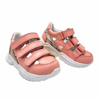 Дитячі анатомічні літні кросівки для дівчинки Ortomedica O24Y26-01 рожеві