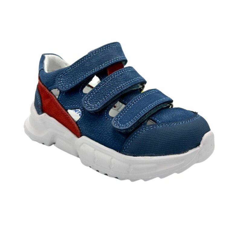 Дитячі анатомічні літні кросівки для хлопчика Ortomedica O24Y26-07 сині