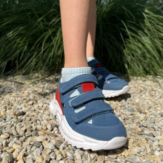 Дитячі анатомічні літні кросівки для хлопчика Ortomedica O24Y26-07 сині