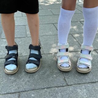 Дитячі босоніжки анатомічні Ortomedica 5YÖ23-05 фіксуючий задник, 3 липучки, темно-сині