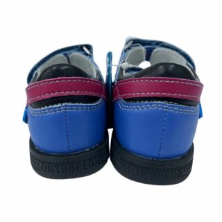 УЦІНКА! Дитячі ортопедичні сандалі ORTMANN Kids Albenga 7.52.2-navy (взуття в парі має різний розмір) розмір 23/24