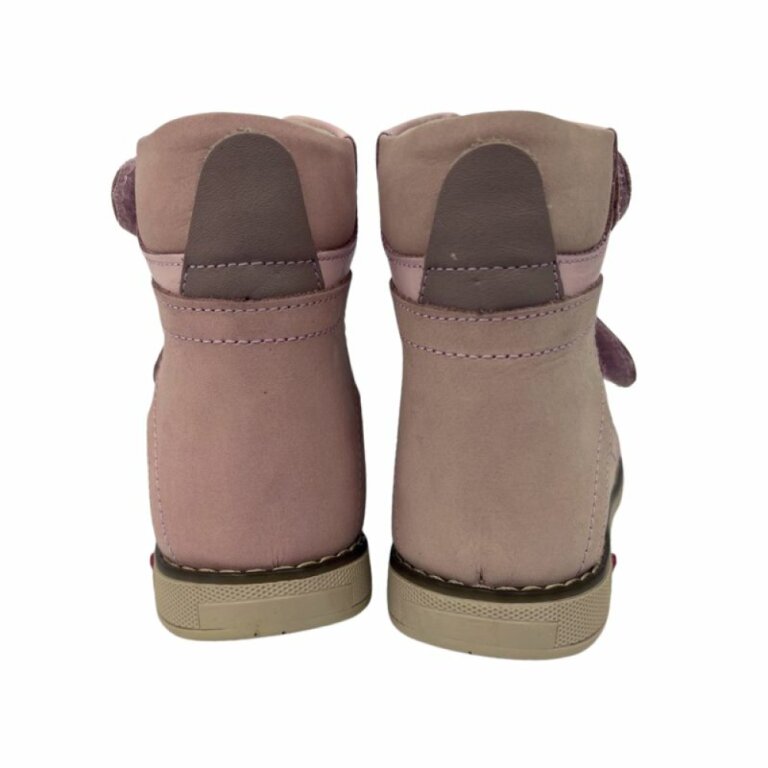 УЦІНКА! Анатомічні босоніжки дитячі Ortomedica 2801 пудрові (один з пари втратив колір) розмір 27