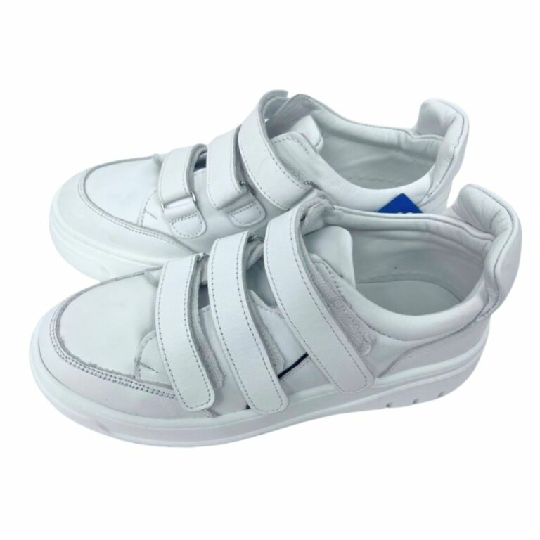 УЦІНКА! Дитячі Анатомічні кросівки Ortomedica ORTM 2 білі  (взуття в парі має різний розмір) розмір 35/36