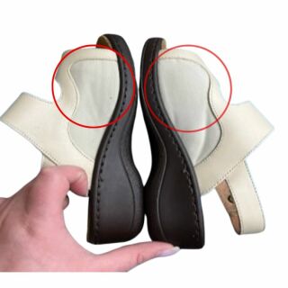 УЦІНКА! Жіночі Анатомічні сандалі ORTMANN Karina 7.66.2-beige (виробничий дефект - різний розмір тканинної вставки на взутті) розмір 36