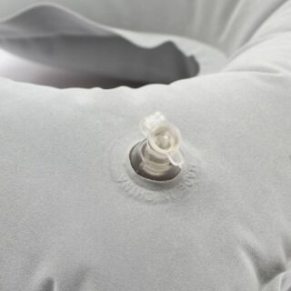 Подушка для подорожей надувна в чохлі