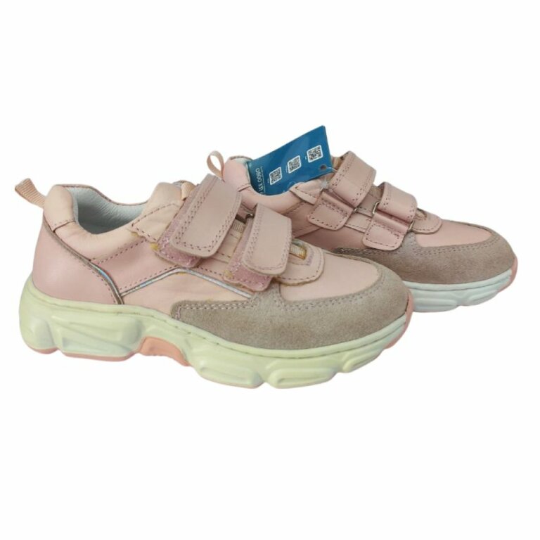 УЦІНКА! Анатомічні кросівки дитячі Ortomedica 1002-02 пудра (один з пари втратив колір) розмір 29