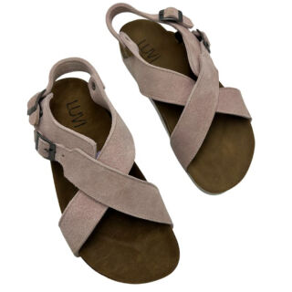 Босоніжки жіночі LUVI арт 201 пудрові