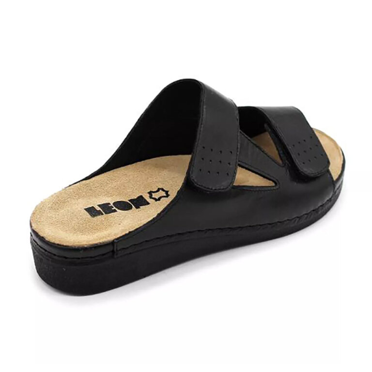 Шльопанці жіночі Leon 5010 чорні