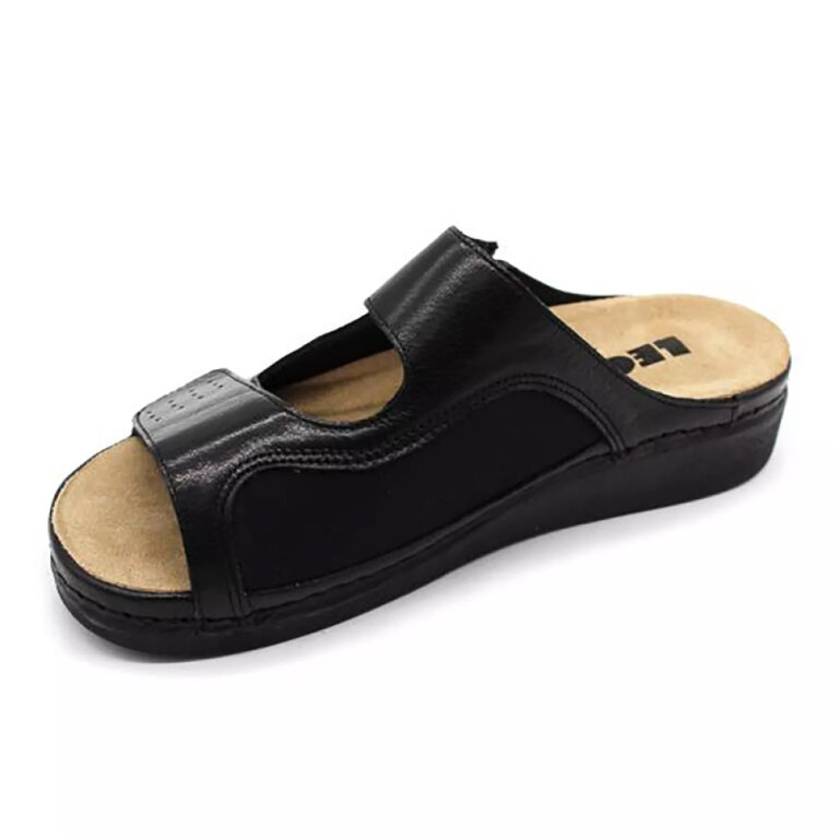 Шльопанці жіночі Leon 5010 чорні