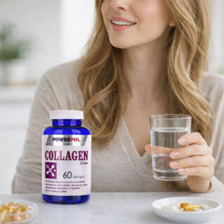 Колаген POWERFUL капсули 1,0 Г (300 мг колагену) № 60