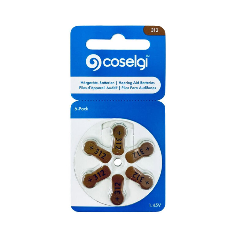 Батарейки Coselgi 312 (1 шт.)