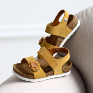 Дитячі анатомічні босоніжки Leon 4804 жовті