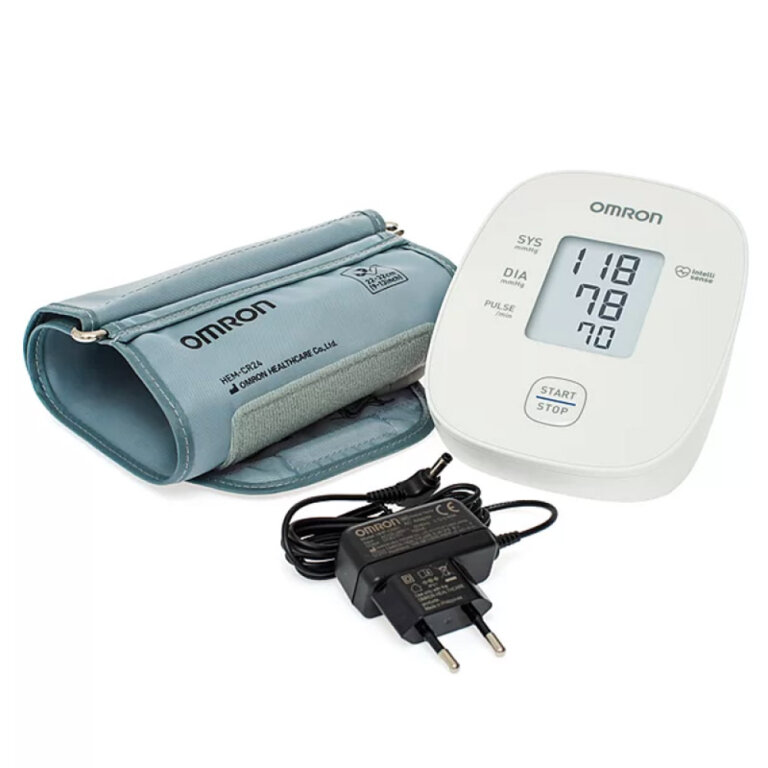 Автоматический тонометр Omron M1 Basic с адаптером и манжетой 22-32 см (HEM-7121J-AF)