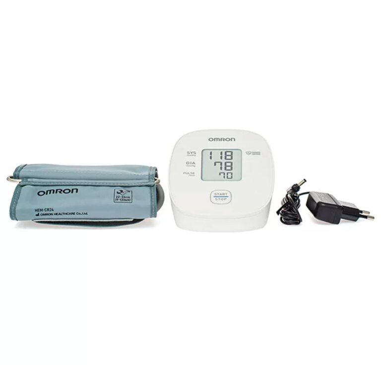 Автоматический тонометр Omron M1 Basic с адаптером и манжетой 22-32 см (HEM-7121J-AF)