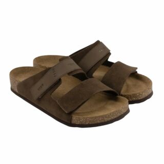 Шльопанці анатомічні чоловічі Leon 4704 коричневі