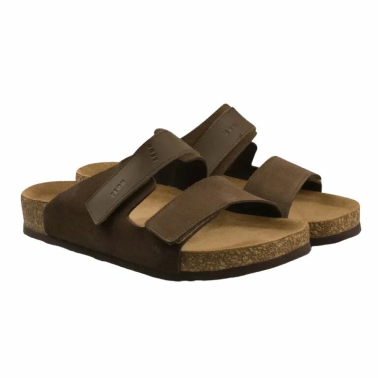 Шльопанці анатомічні чоловічі Leon 4704 коричневі