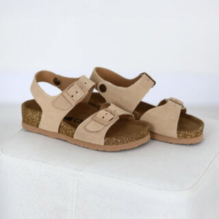 Сандалі дитячі LEON 4805 коричневий велюр