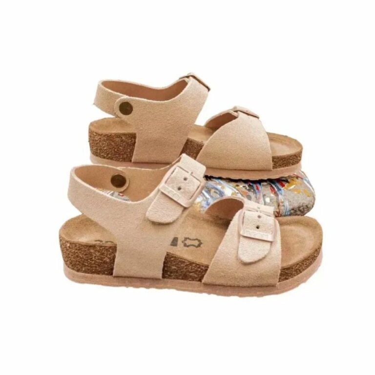 Сандалі дитячі LEON 4805 коричневий велюр